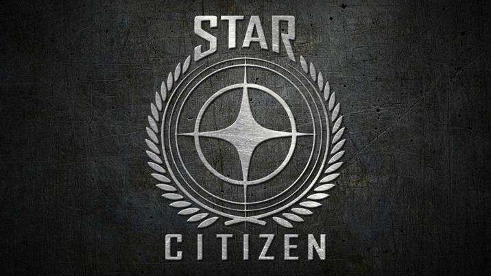 לוגו המשחק Star Citizen. האתר הרשמי