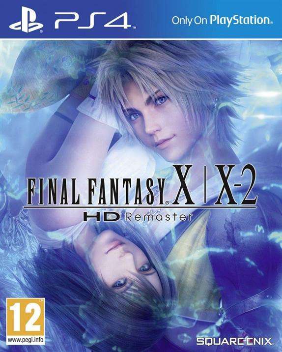עטיפת המשחק Final Fantasy X/X-2 לקונסולת ה-PS4.
