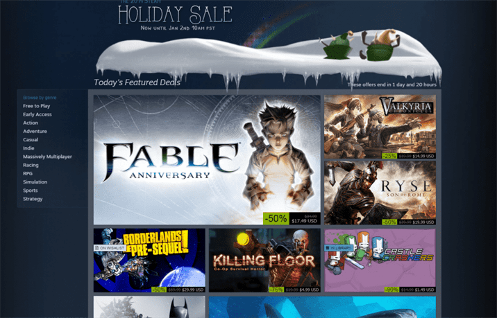 Steam Holiday Sale 2