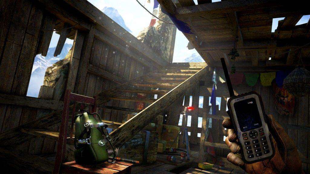 תמונה מתוך ההרחבה החדשה למשחק Far Cry 4, הנקראת Escape from Durgesh Prison.