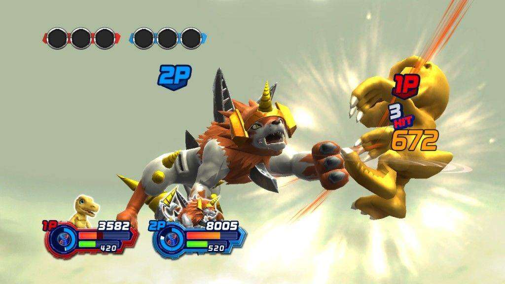 תמונת משחקיות מ-Digimon All-Star Rumble